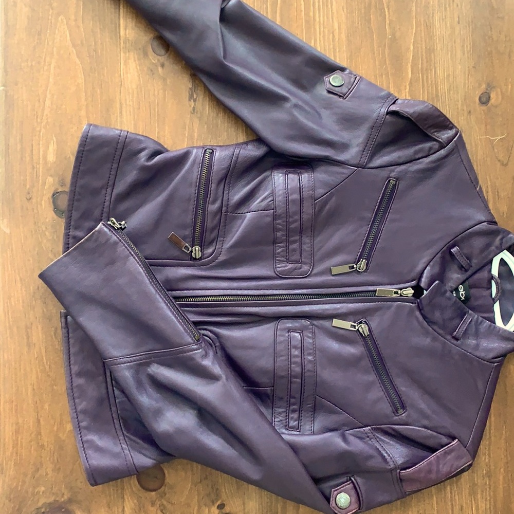 Leather jacket